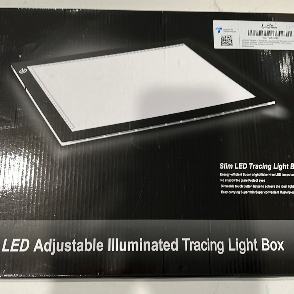 Slim LED tracing box